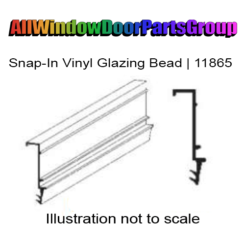 Snap-In Vinyl Glazing Bead | AWDP-LEE-11865