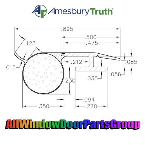 Foam Seals Offset T-Slot Q-Foam - Image 3