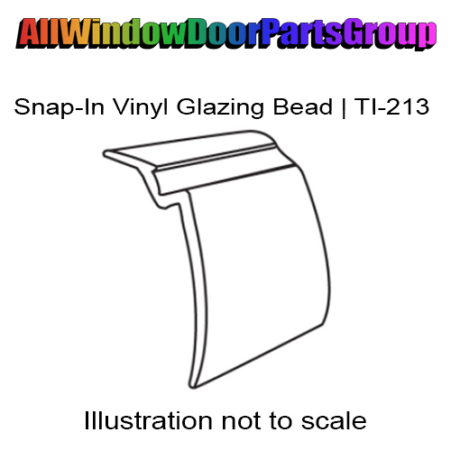 Snap-In Vinyl Glazing Bead | AWDP-TI-213