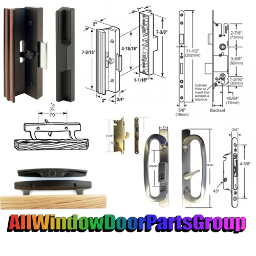 Sliding Patio Door Handles and Security Hardware