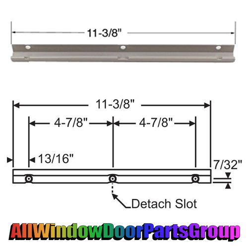 Casement Window Operator Track | 11 3/8"