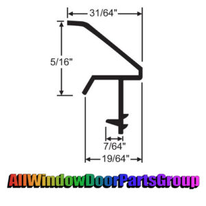 Wood Casement Sash Leaf Weatherseal